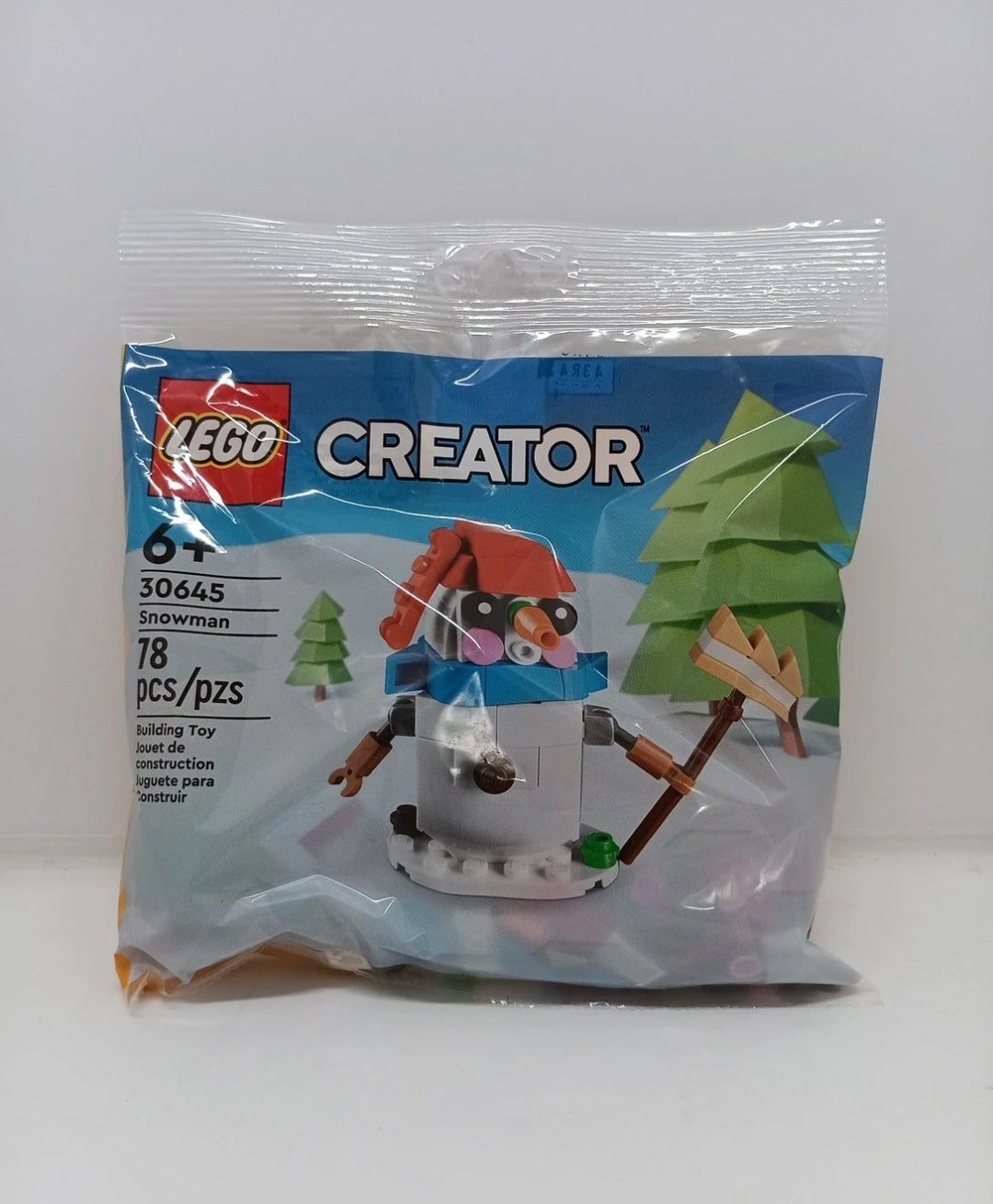LEGO CREATOR: Snowman (30645) Brand New Sealed In Bag