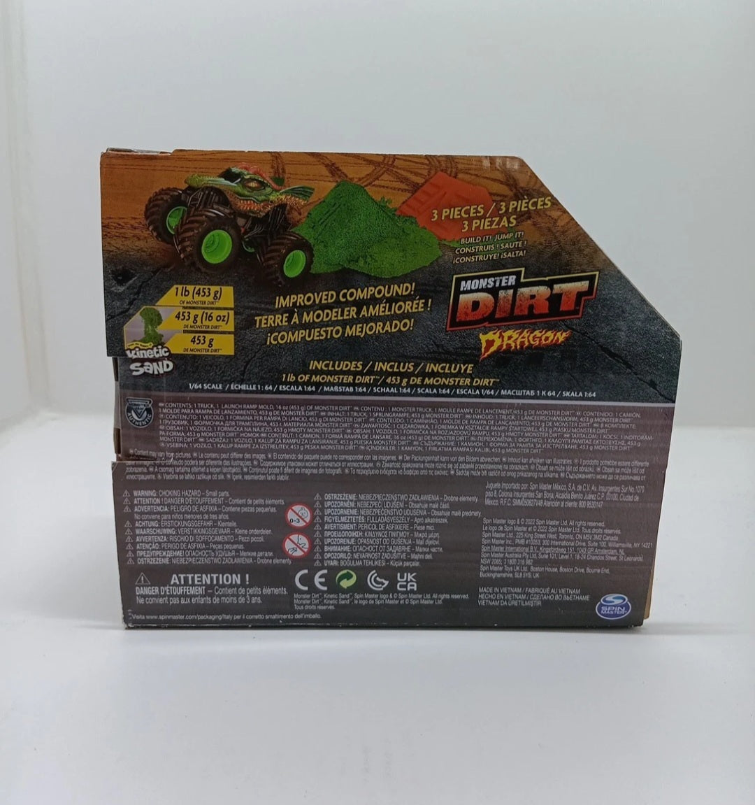 2019 Spin Master Monster Jam Megalodon Truck Monster Dirt Starter Set Ship