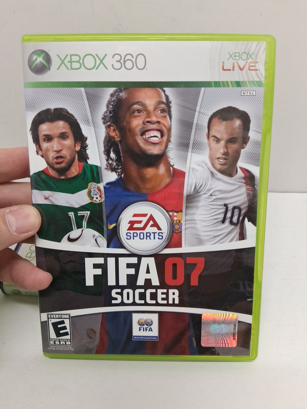 Xbox 360 Lot Of 5 Games, NFL MADDEN 08, 16, 25, Fifa 07 Soccer, The Biggest...