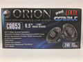 Orion CB653 3 Way 6.5 Inch Car Speakers 240W Peak 4 Ohm
