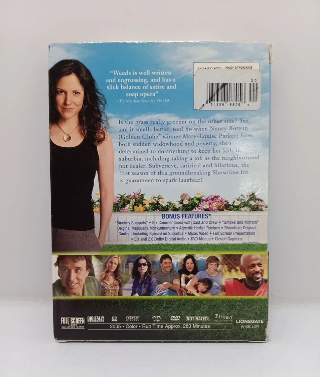 Weeds DVD Series Season 1, 2-disc