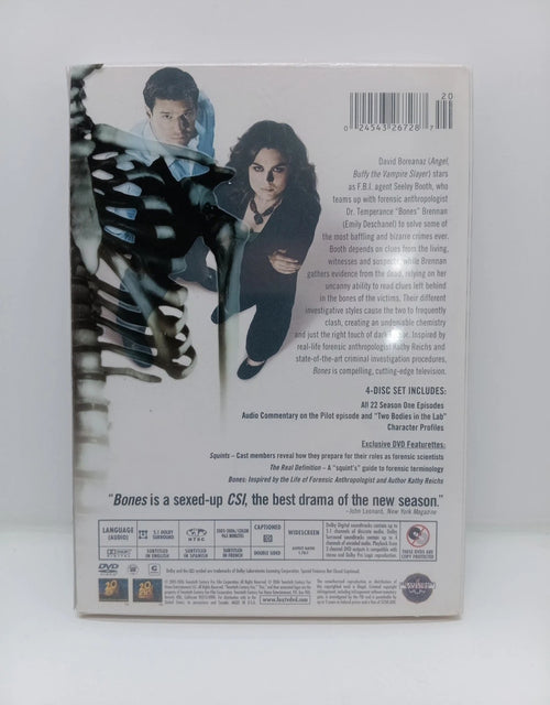 Bones: the Complete First Season (DVD, 2005)