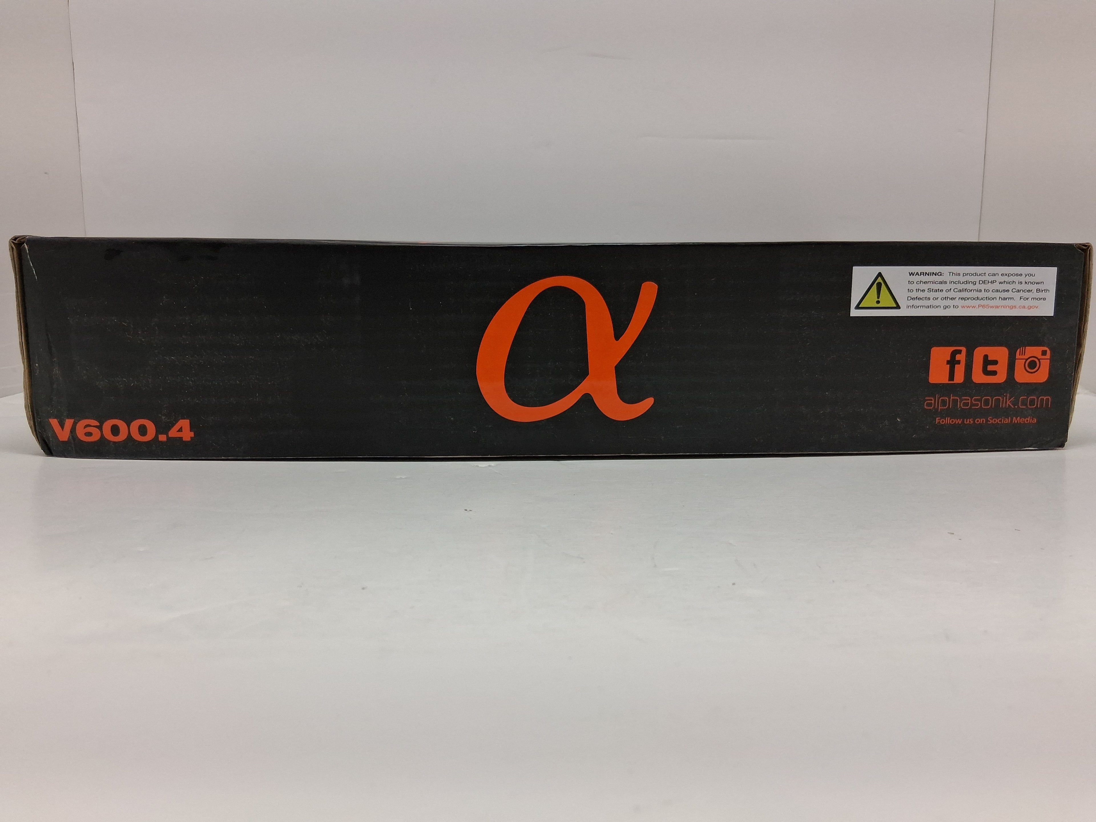 Alphasonik V600.4 Venum Amplifier